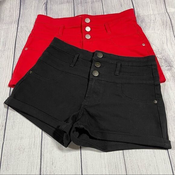 NWOT 2 pairs of Nobo Mid Rise Shorts - Picture 1 of 9